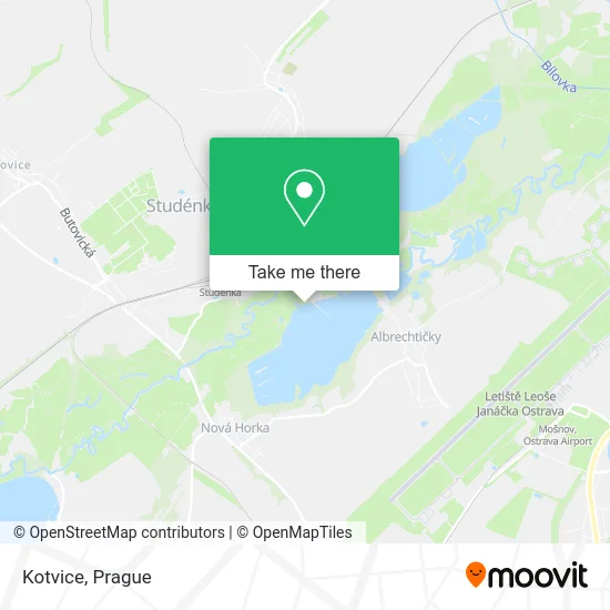 Карта Kotvice