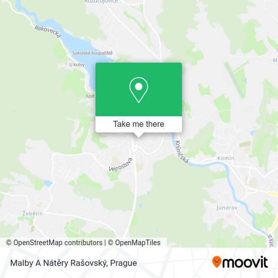 Malby A Nátěry Rašovský map
