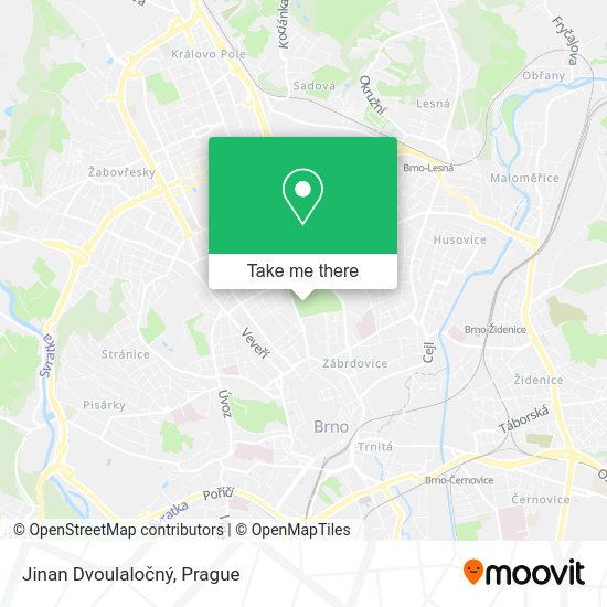 Jinan Dvoulaločný map