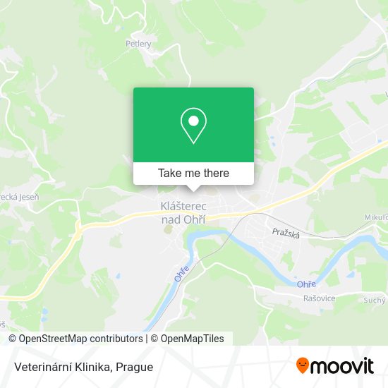 Veterinární Klinika map