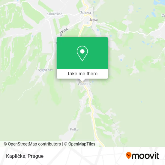 Карта Kaplička