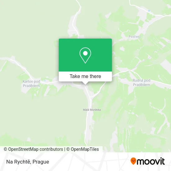 Карта Na Rychtě