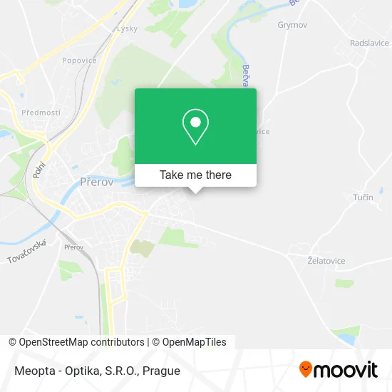 Карта Meopta - Optika, S.R.O.
