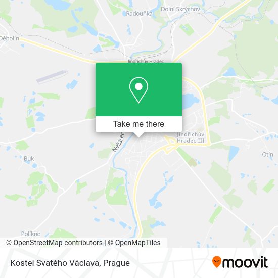 Kostel Svatého Václava map