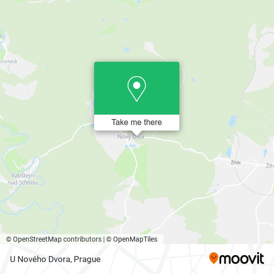 Карта U Nového Dvora
