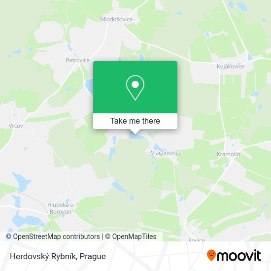 Herdovský Rybník map