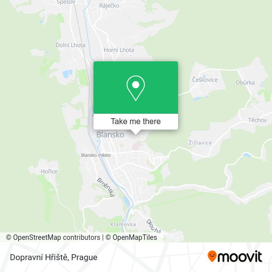 Dopravní Hřiště map