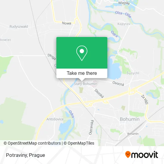 Карта Potraviny