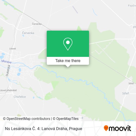 Ns Lesánkova Č. 4: Lanová Dráha map