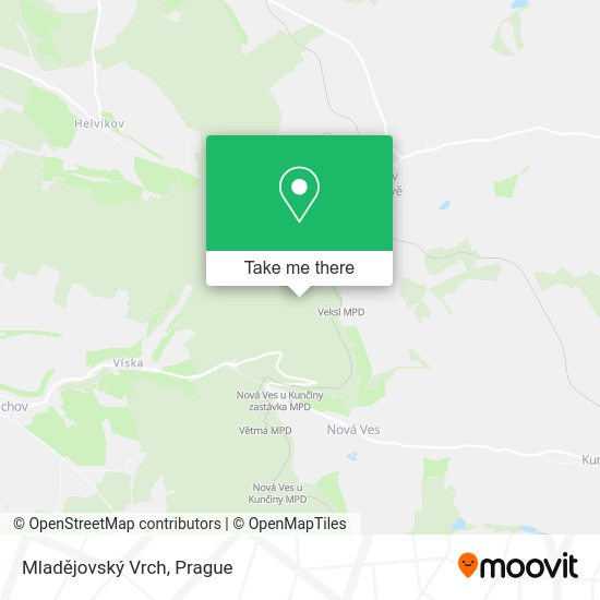 Mladějovský Vrch map