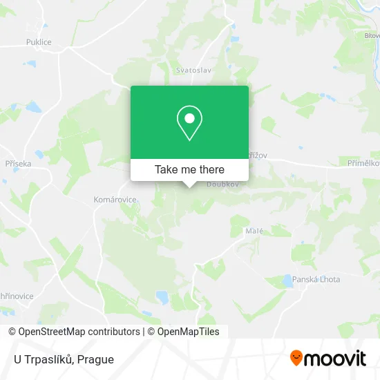 Карта U Trpaslíků