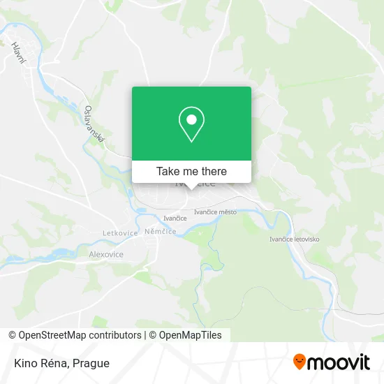 Карта Kino Réna