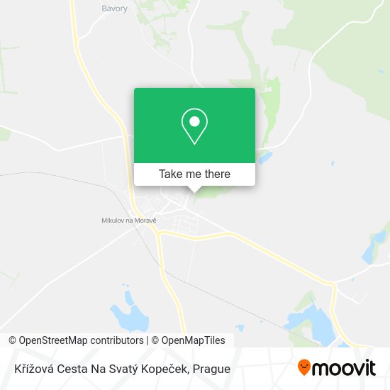 Křížová Cesta Na Svatý Kopeček map