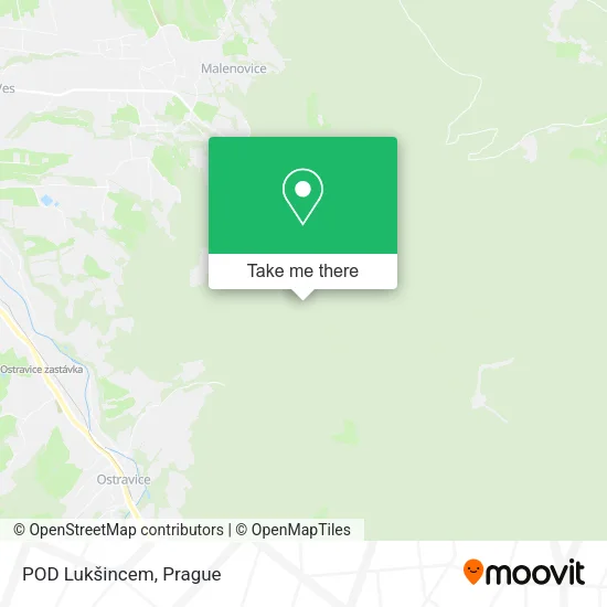 Карта POD Lukšincem