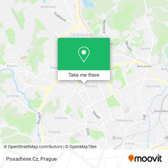 Карта Posadtese.Cz