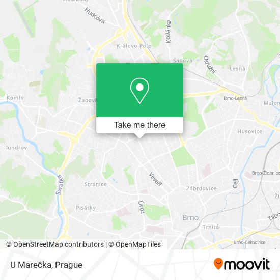 Карта U Marečka
