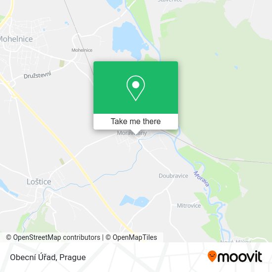 Obecní Úřad map
