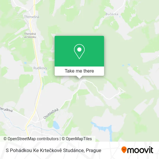 Карта S Pohádkou Ke Krtečkově Studánce
