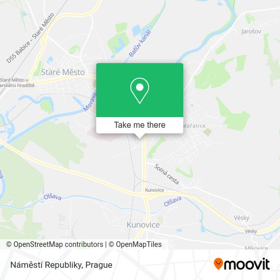 Náměstí Republiky map