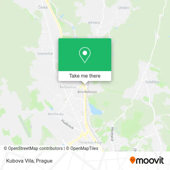 Карта Kubova Vila