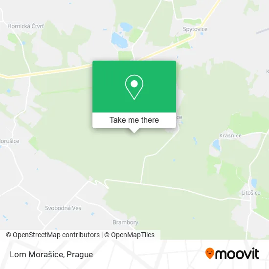 Карта Lom Morašice