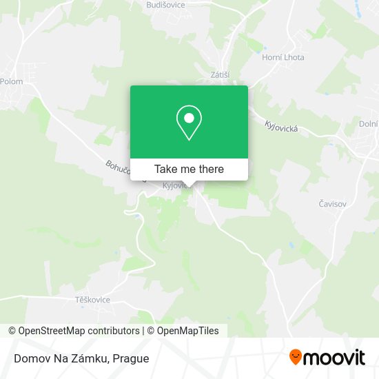 Карта Domov Na Zámku