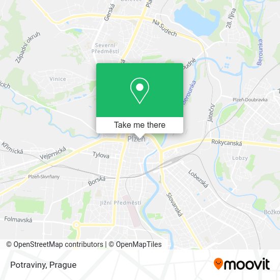 Карта Potraviny