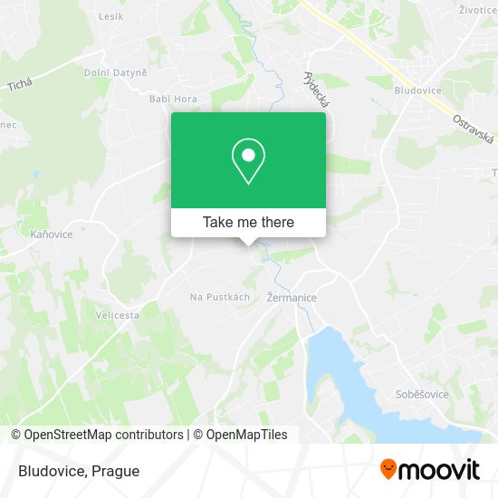 Карта Bludovice