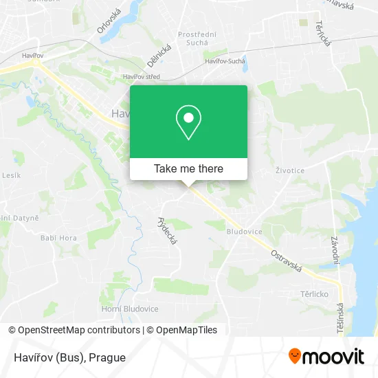 Карта Havířov (Bus)