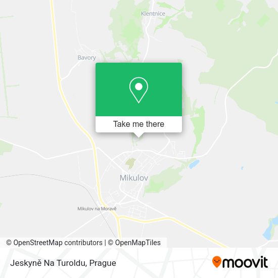Jeskyně Na Turoldu map