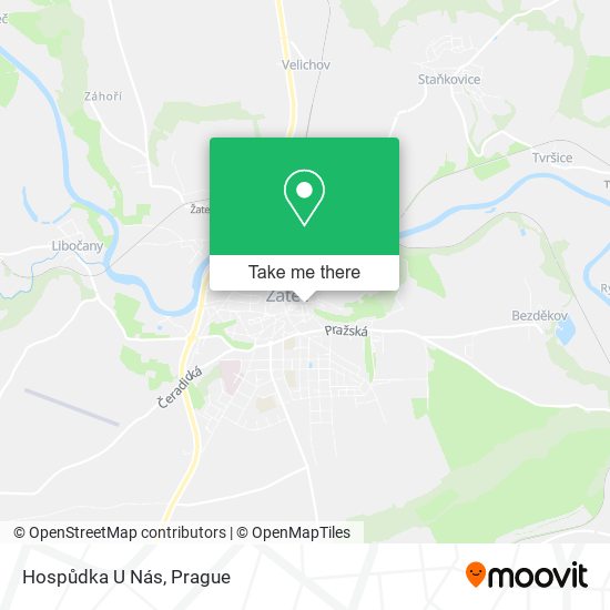 Hospůdka U Nás map