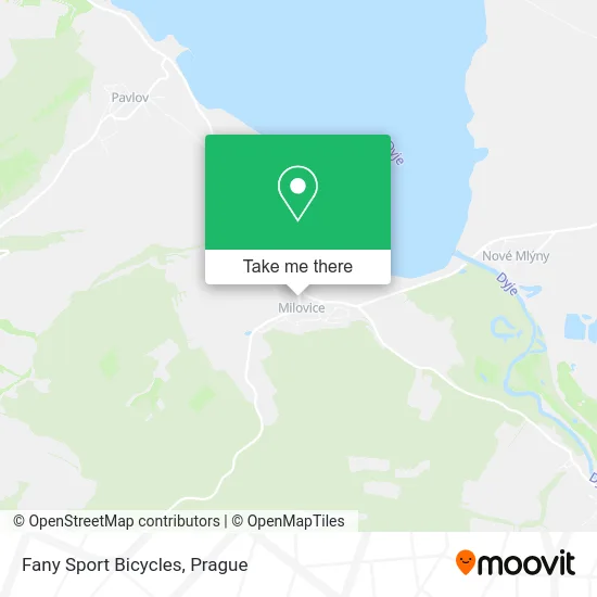 Fany Sport Bicycles map