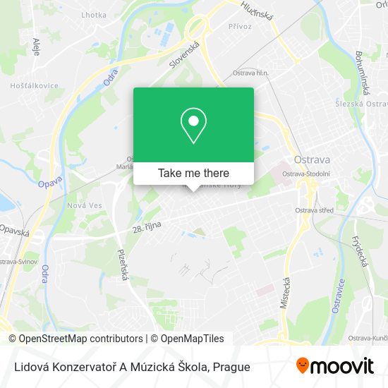 Lidová Konzervatoř A Múzická Škola map