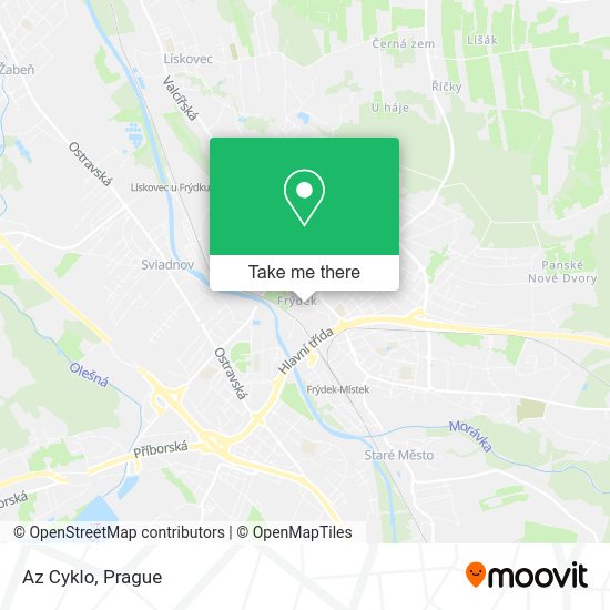 Карта Az Cyklo
