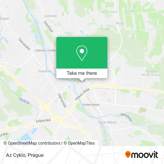 Карта Az Cyklo
