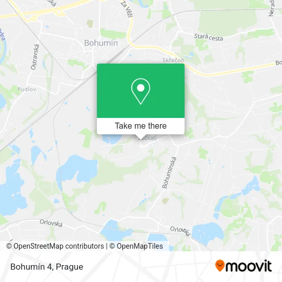 Bohumín 4 map