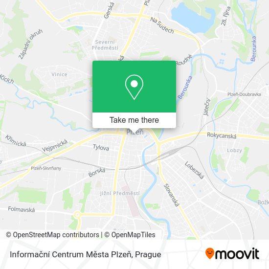 Informační Centrum Města Plzeň map