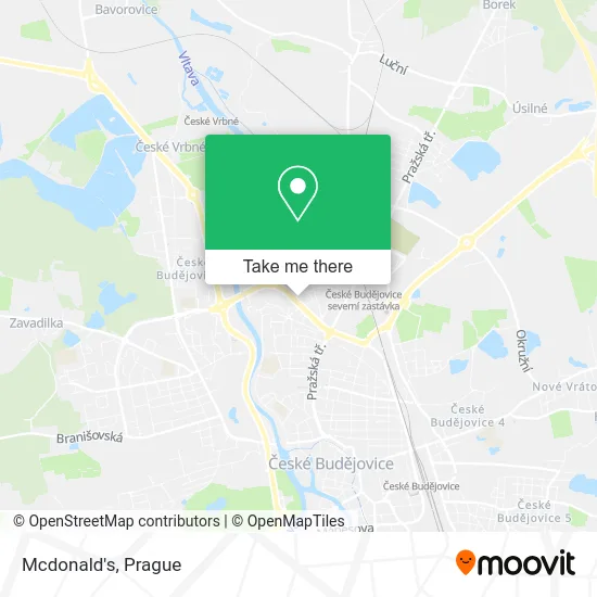 Карта Mcdonald's