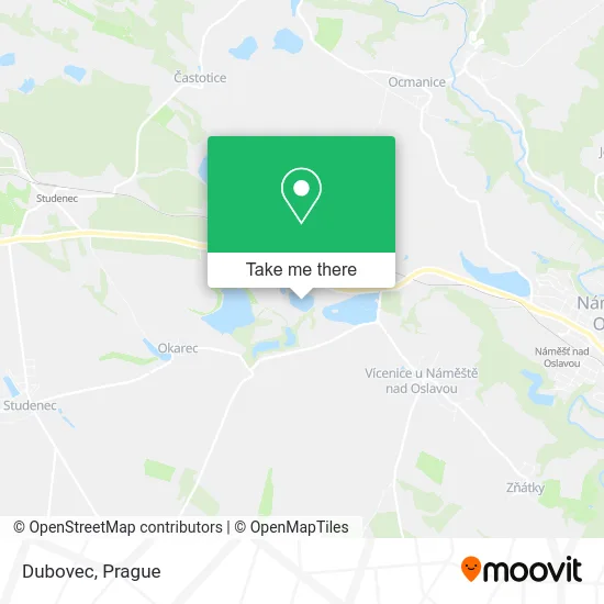 Карта Dubovec