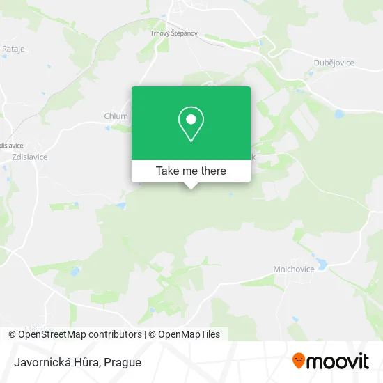 Карта Javornická Hůra