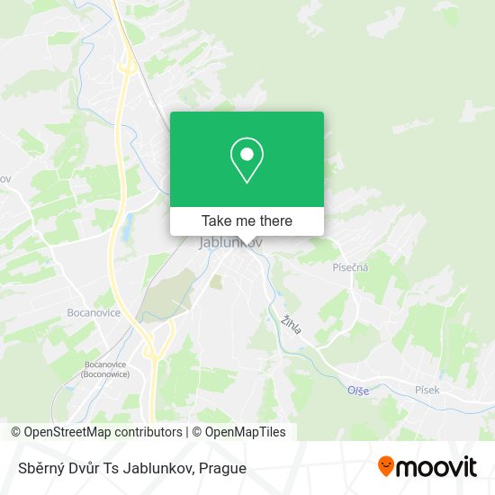 Sběrný Dvůr Ts Jablunkov map