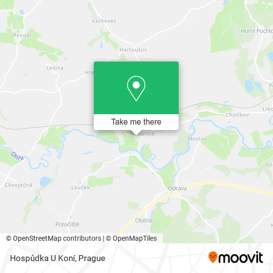 Карта Hospůdka U Koní