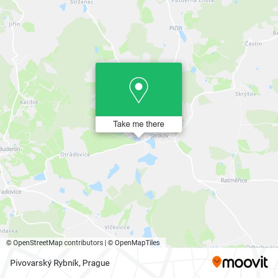 Pivovarský Rybník map