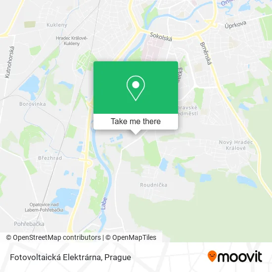 Карта Fotovoltaická Elektrárna