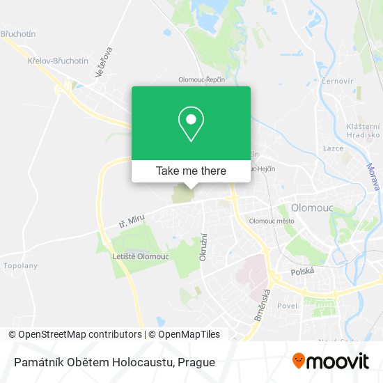 Památník Obětem Holocaustu map