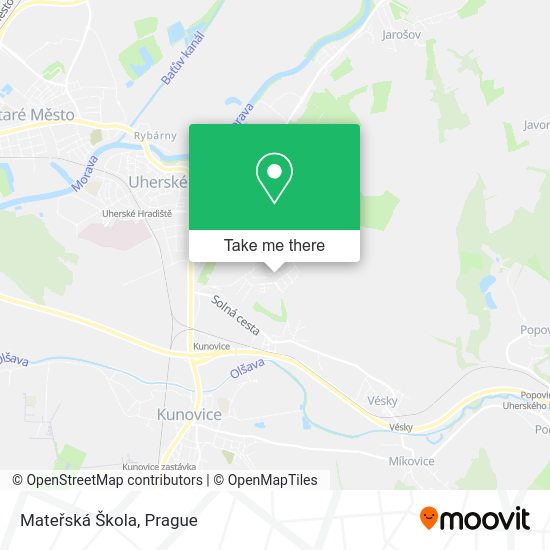 Mateřská Škola map