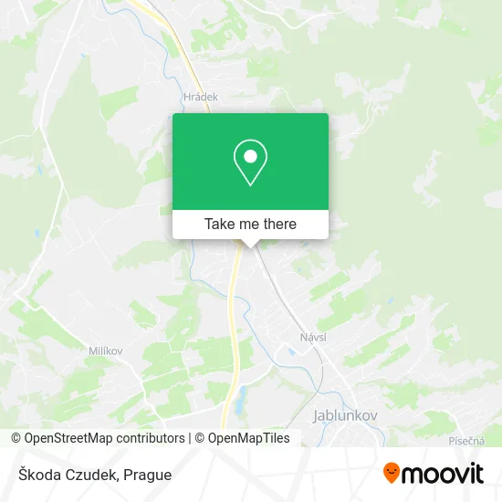 Карта Škoda Czudek