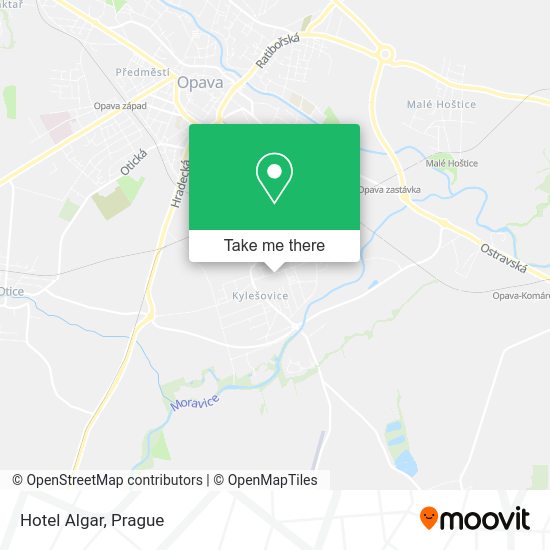 Hotel Algar map