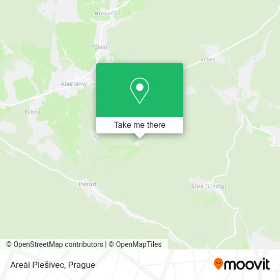Карта Areál Plešivec
