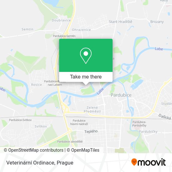 Veterinární Ordinace map